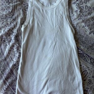 White Sleeveless Women's Top